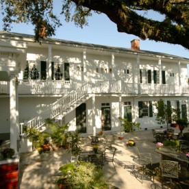 Back Patio at our Inn in New Orleans