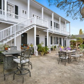Back Patio at our New Orleans B and B