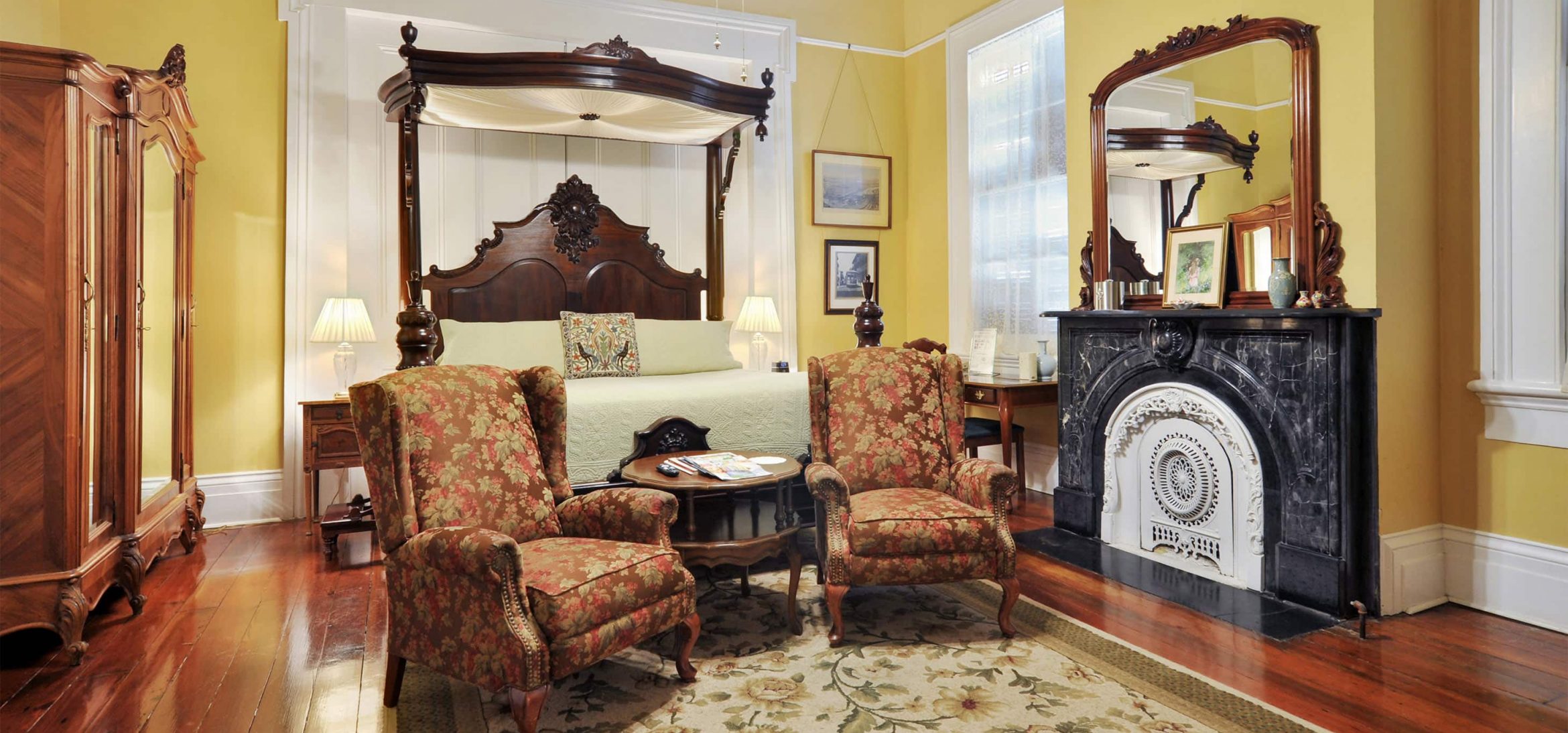 Bed in Jazz Festival at our New Orleans B&B